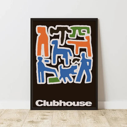 Affiche Art Abstrait Classique Imprimée sur Toile