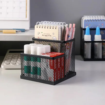 Organisateur de Bureau en Maille 3 Compartiments — vue 8