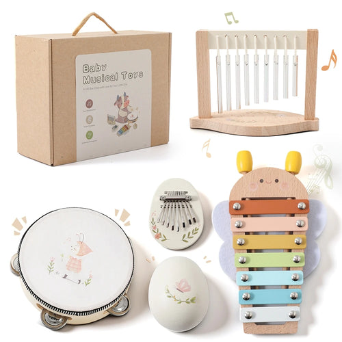 Instruments de Musique Montessori en Bois Bébé