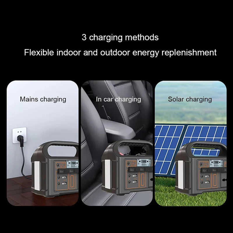 Station d'Énergie Solaire Portable 100 W Camping — vue 4