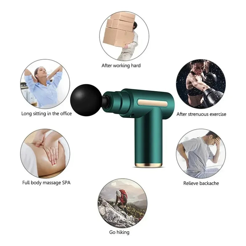 Pistolet de Massage Portable Réglable Puissant — vue 3