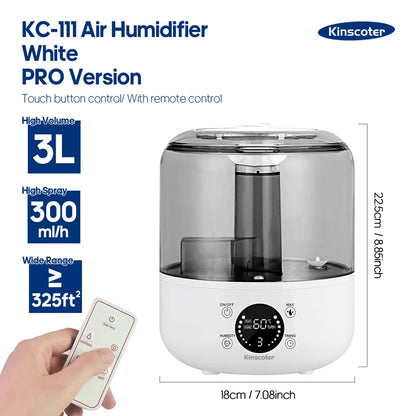 Humidificateur d'Air 3 L Diffuseur d'Arômes — vue 9