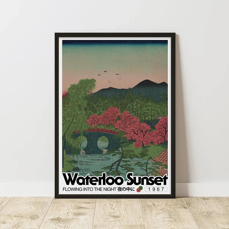 Affiche Art Abstrait Classique Imprimée sur Toile