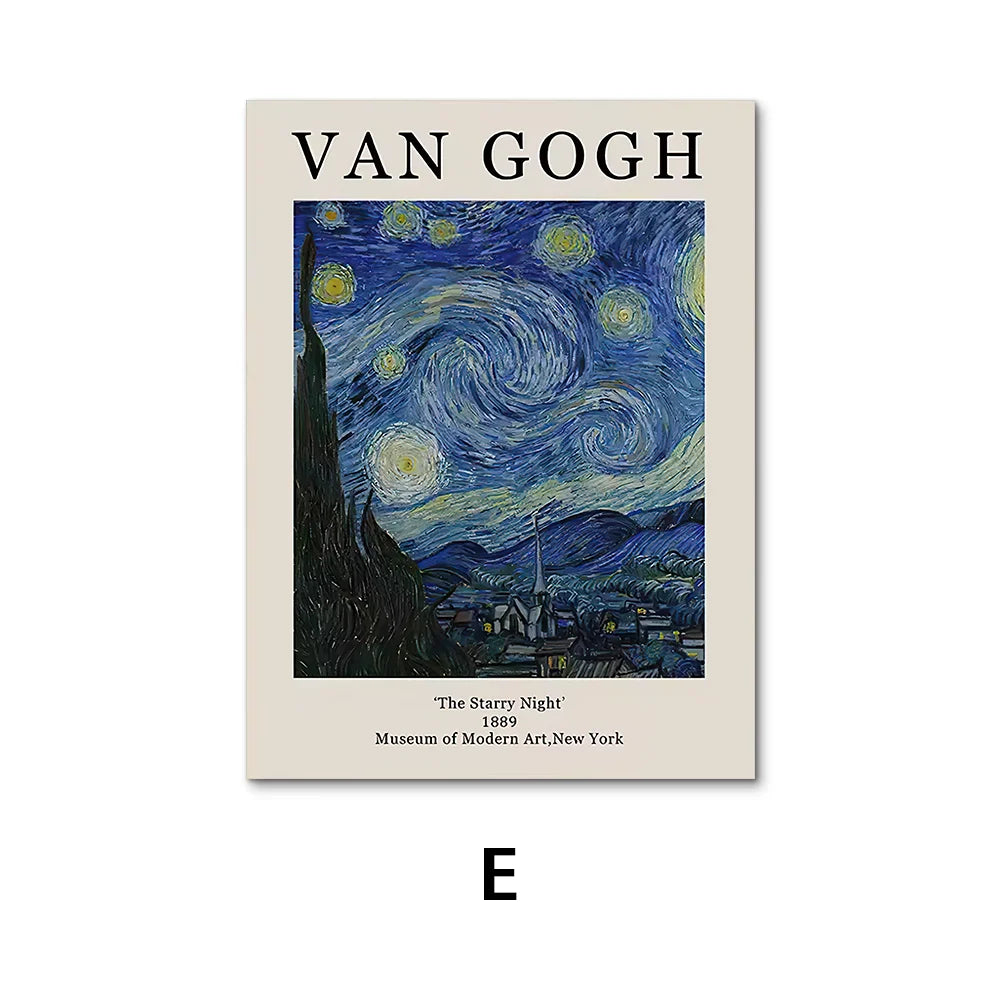 Affiches d'Art Abstrait Toiles Colorées Déco — vue 9