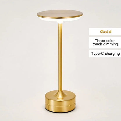 Lampe de Table LED Rechargeable avec Capteur Tactile