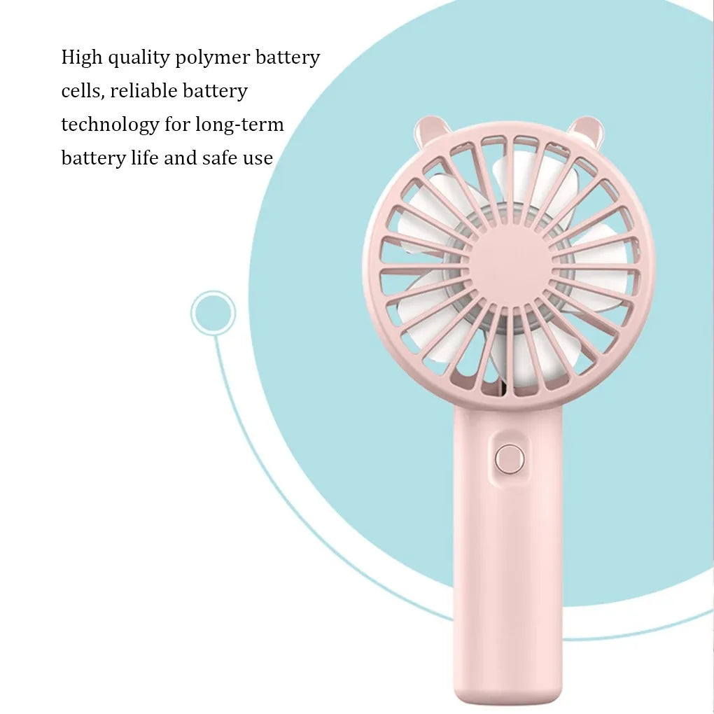 Mini Ventilateur Portable USB Rechargeable Bureau — vue 6