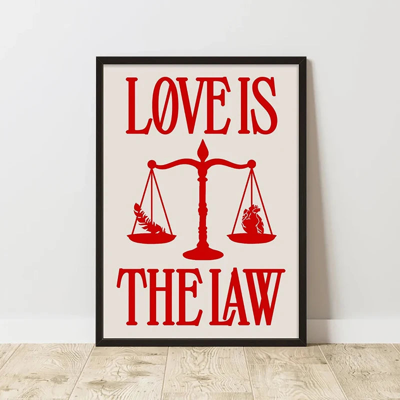 Affiche Art Abstrait Classique Imprimée sur Toile