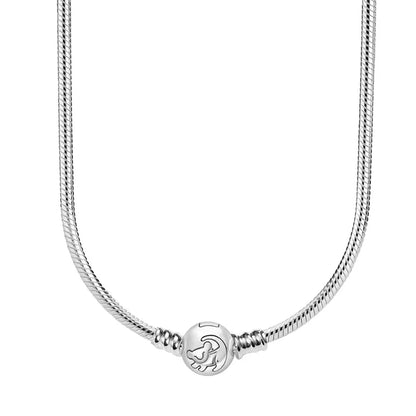 Collier Chaine Serpent Argent 45-60CM Bijoux DIY