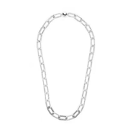 Collier Chaine Serpent Argent 45-60CM Bijoux DIY