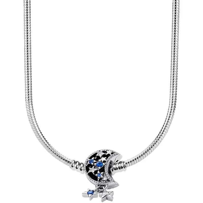 Collier Chaine Serpent Argent 45-60CM Bijoux DIY