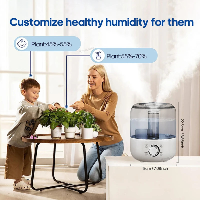 Humidificateur d'Air 3 L Diffuseur d'Arômes — vue 3