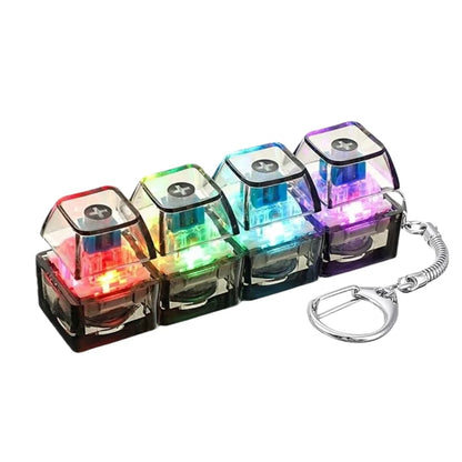 Porte-Clé Clavier Lumineux Anti-Stress LED
