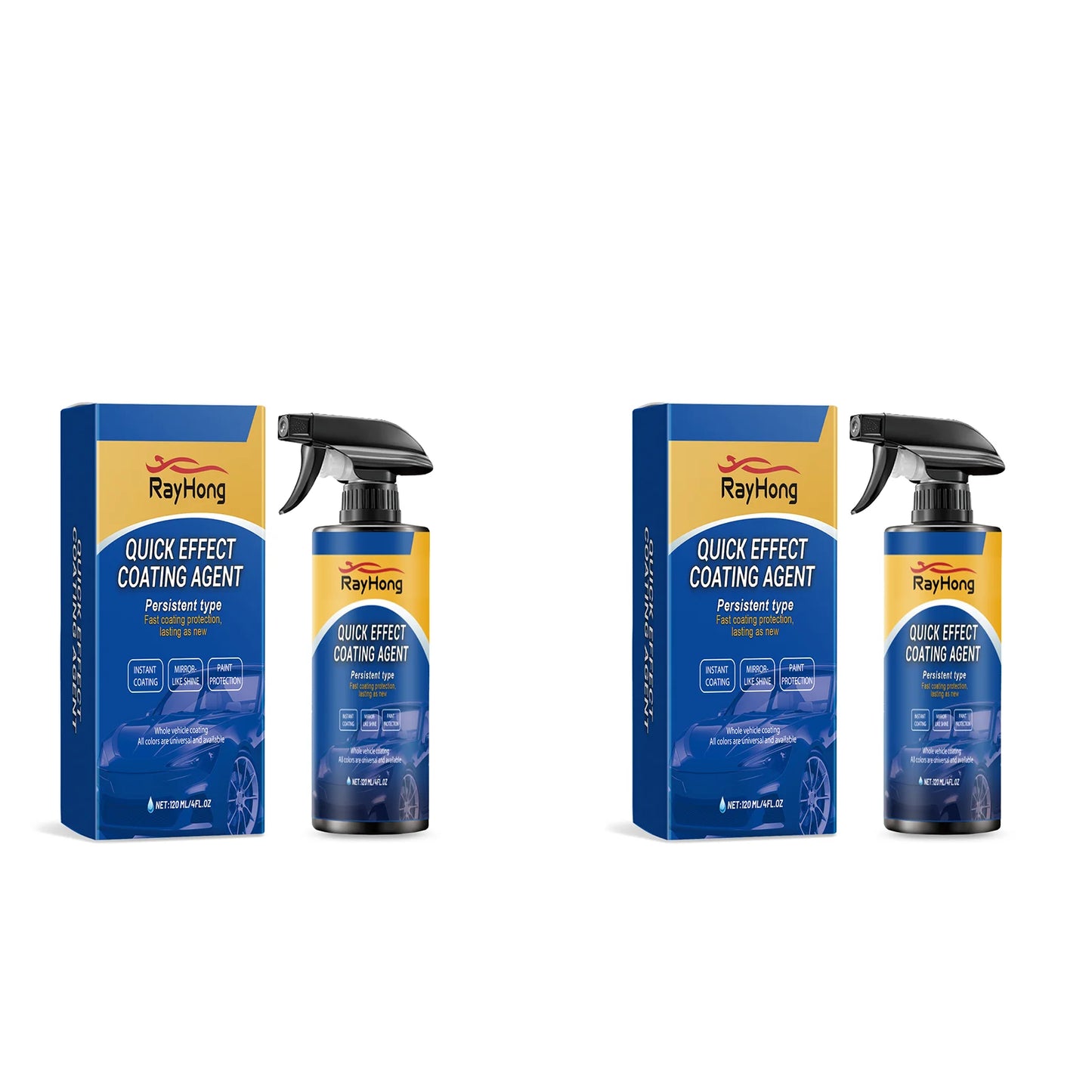 Spray Nano Coating Auto Hydrophobe 1 à 5 pièces Ultra brillance