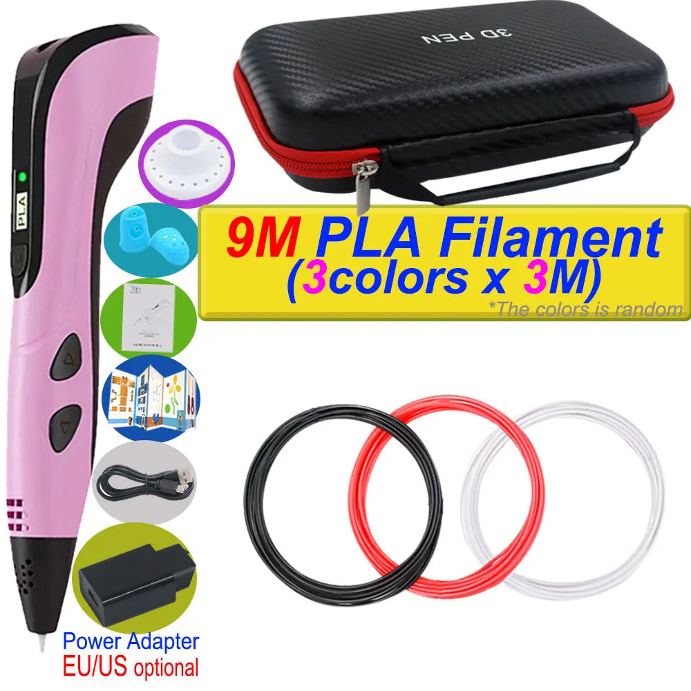 Stylo 3D Impression 2026 avec Ecran LCD et Filament PLA