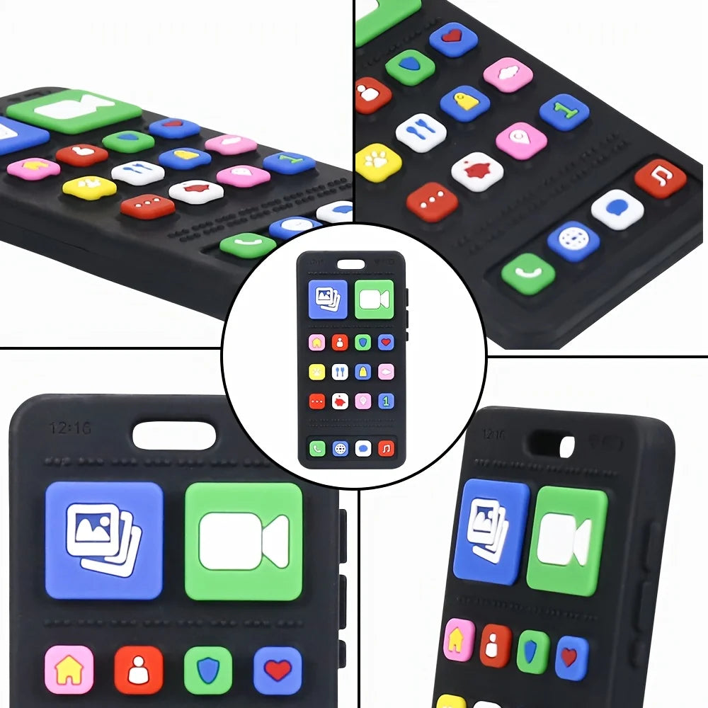 Anneau de Dentition Silicone Téléphone Bébé — vue 3