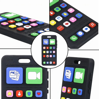 Anneau de Dentition Silicone Téléphone Bébé — vue 3