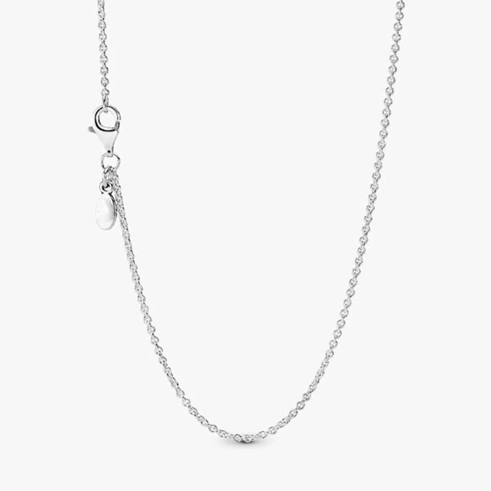 Collier Chaine Serpent Argent 45-60CM Bijoux DIY