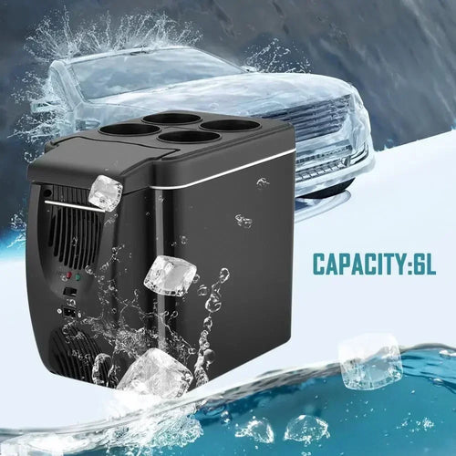 Mini Frigo Portable 6L 12V pour Voiture et Camping