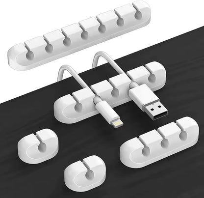 Set Organisateur de Câbles USB Silicone