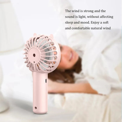 Mini Ventilateur Portable USB Rechargeable Bureau — vue 5