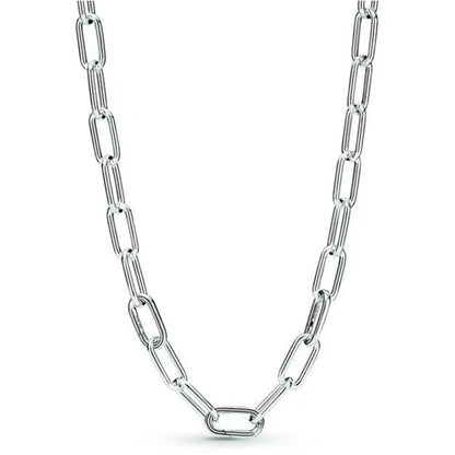 Collier Chaine Serpent Argent 45-60CM Bijoux DIY