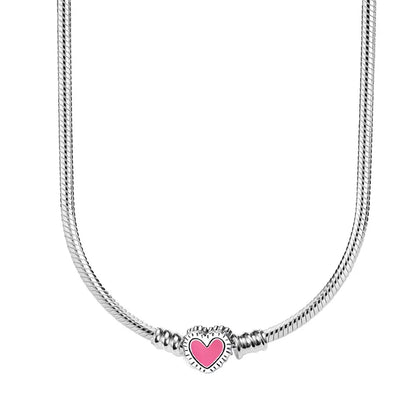 Collier Chaine Serpent Argent 45-60CM Bijoux DIY