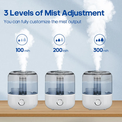 Humidificateur d'Air 3 L Diffuseur d'Arômes — vue 4