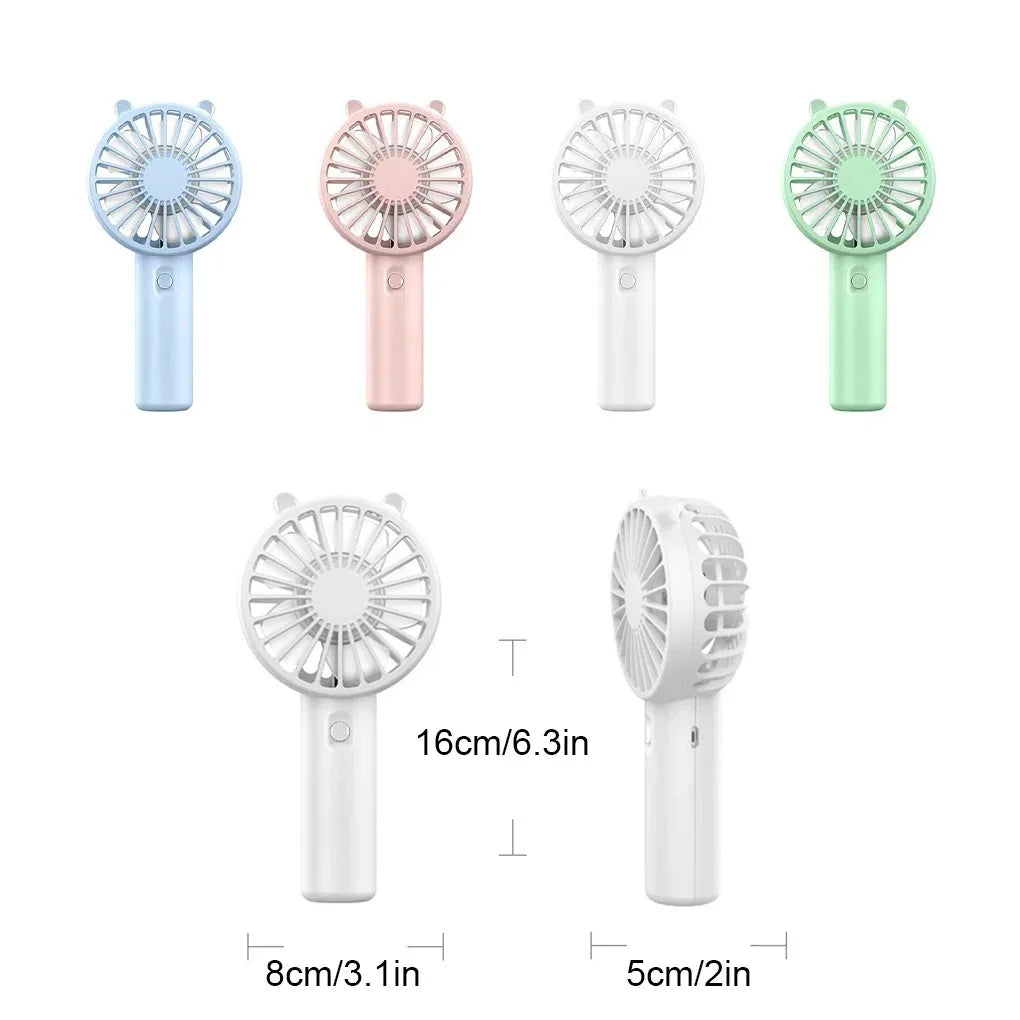 Mini Ventilateur Portable USB Rechargeable Bureau