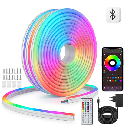 Néon LED RGB Flexible Contrôle par Application — vue 2